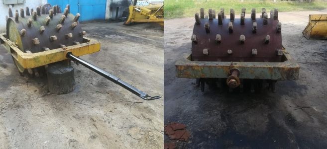 Rodillo de tiro pata de cabra